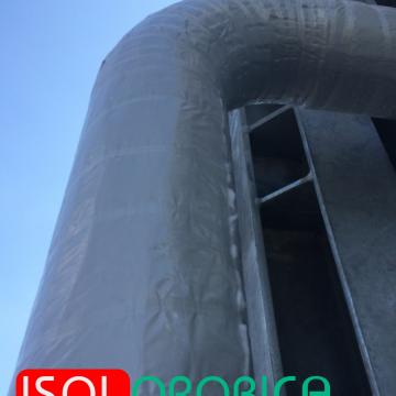 pipe insulation with cryogel